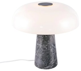 NORDLUX Moderná stolová lampa GLOSSY, 1xE27, 15W, sivá