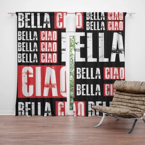 Sablio Záves La Casa de Papel Professor or Bella Ciao motív 2: 2ks 140x250cm