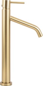 Rea Level, vysoká umývadlová batéria h-345, zlatá matná, REA-B6217