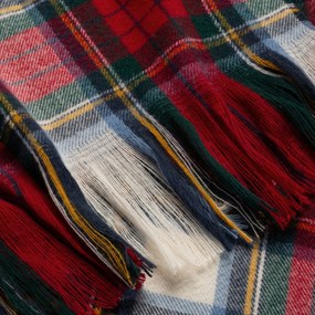 VIANOČNÁ DEKA SCARF1 150X200 CM VZOROVANÁ