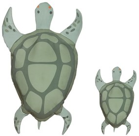 Zelený detský sedací vak Turtle - Little Nice Things