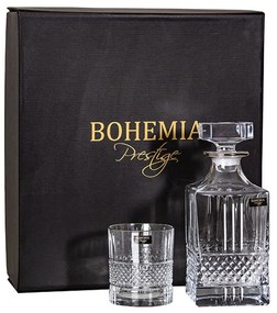 BOHEMIA PRESTIGE ELEGANTE PLATIN WHISKY SADA 1+6 KS