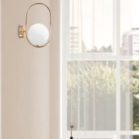 Nástenné svietidlo CORDEL 1xG9/28W/230V zlatá