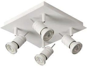 Lucide 17990/19/31 - LED bodové svietidlo TWINNY-LED 4xGU10/4,5W/230V biele 25cm