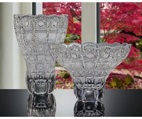 Bohemia Crystal Ručne vyrábaná a ručne brúsená váza 305mm