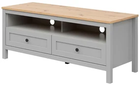TV stolík BRW Salga 11 (arktická sivá + dub artisan) . Vlastná spoľahlivá doprava až k Vám domov. 1098475
