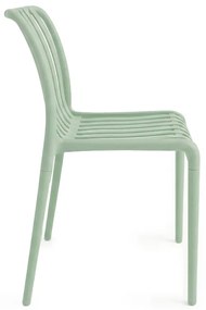 Plastová stolička TREGO, zelená