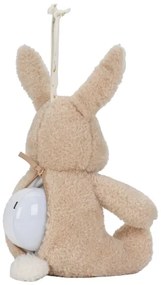 Little Dutch - Newborn Naturals usínací zajačik so svetlom a melódiou