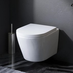 Závesné WC AM.PM Flash CNA1700SC bezokrajové, so sedadlom Microlift, biele