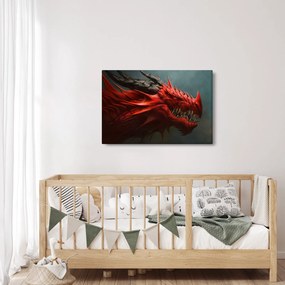 Obraz - Drak (90x60 cm)