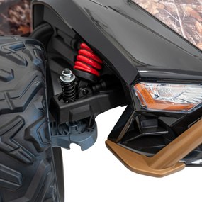 Ramiz Detská pretekárska bugina na batérie 5 Čierna + motory 2x200W + diaľkové ovládanie + zvuková LED dióda + pomalý štart