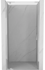 Mexen Exo, 1-krídlové sprchové dvere do otvoru 90 cm, 6mm číre sklo, chrómový profil, 8181-090-000-01-00