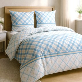 BAVLNENÉ OBLIEČKY COTTONLOVE 71466/1 160X200 CM, 2KS 70X80 CM VZOROVANÉ