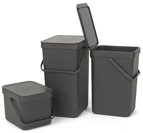 Brabantia Kôš Sort & Go 16L Šedá