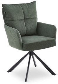 Otočná stolička MAGNUS zelená