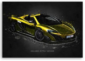 Gario Obraz na plátne Mclaren 675LT Spider - Gab Fernando Rozmery: 60 x 40 cm