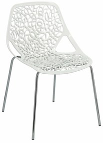 D2.DESIGN Krzesło Cepelia białe