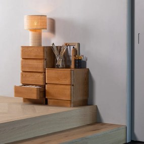 Nočný stolík v prírodnej farbe Fejo – WOOOD