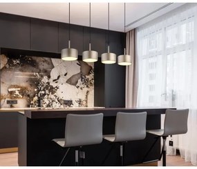 Globo 56964-4H - LED luster na lankách RAYMOND LED/40W/230V 3000K mosadz