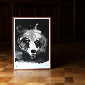 Plagát Mysterious Bear 50x70