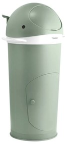 Zelený plastový odpadkový kôš na plienky 25 l Whale – Kindsgut