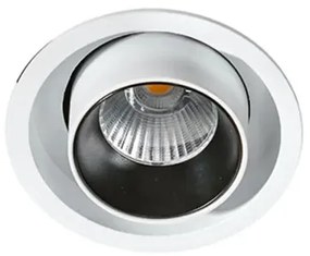 Bodové svetlo Luna 15W Dimm biele do sadrokartonu
