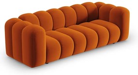 Oranžová pohovka 228 cm Lupine – Micadoni Home