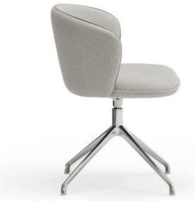 Svetlosivé čalúnené jedálenské kreslá v súprave 2 ks Add – Teulat