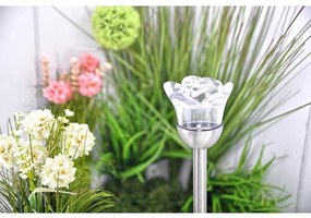 Solárna lampa Kvet ST80090