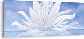 Obraz - Lotusový kvet (120x50 cm)