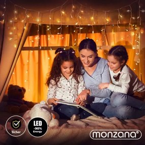 Monzana Vianočná svetelná reťaz  CECIL, 5m, teplá biela