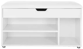 Bestent Botník s lavicou na sedenie Craft/ Grey 100x50x37cm