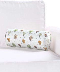 Jednoduchý valcový vankúš farba produktu hnedá látka vzorované