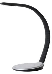 Lucide 18671/07/30 - LED stolná lampa ZOFT 1xLED/7W/230V čierna