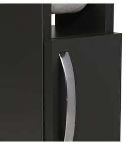 Skrinka s držiakom toaletného papiera STAR 65x15 cm antracit