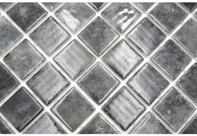 Sklenená mozaika VP56383PUR štvorcová ECO JUNGLE 38 PUR 31,6x31,6 cm