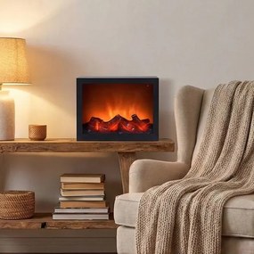 LED dekorácia v tvare krbu