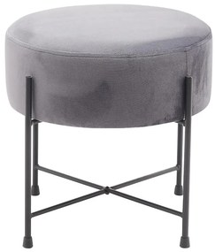 Taburetka Bob Dark Grey Velvet 13