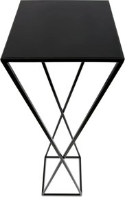 STOJAN NA KVETINÁČ LOFT5 100X24X24 CM ČIERNA