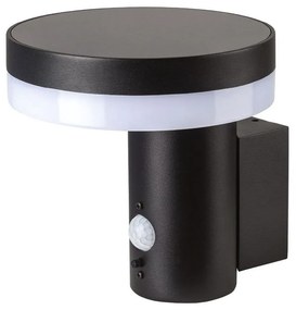 LED solárne nástenné svietidlo so senzorom SOLARIS3 LED/5,5W/3,7V 4000K IP44