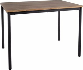 AKCIA Jedálenský stôl CITY 110x75 cm, dub artisan II. akosť