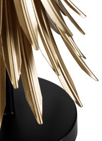Stolná lampa v štýle Art Deco zlatá - Wesley