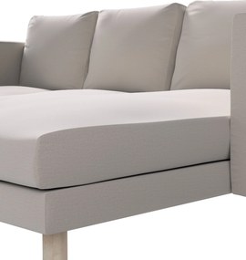 Poťah na sedačku Norsborg s ležadlom - 3 os. farba produktu béžová látka zamatová