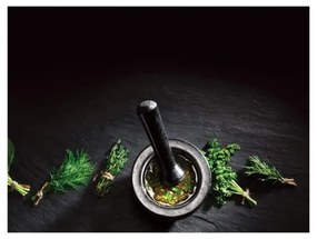 Cole&amp;Mason - Granitový mažiar s tĺčikom GRANITE pr. 14 cm žula/čierna