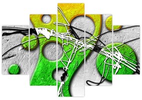 Abstraktný obraz (150x105 cm)
