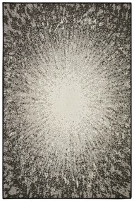 Šnúrkový koberec Lejda 12527/91 - antracit / krém