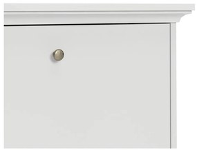 Biela výklopná skrinka na topánky Paris – Tvilum