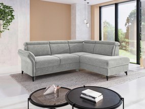 XXXLutz ROHOVÁ SEDAČKA, textil, svetlosivá Sit & More - Sedačky - 00014402585G