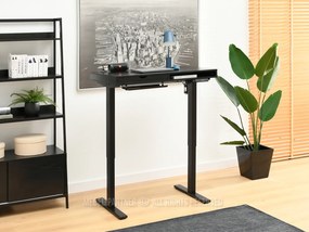 PC stolík Osto 100 (čierne drevo + biela). Vlastná spoľahlivá doprava až k Vám domov. 1109818