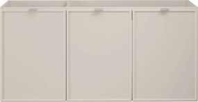 Comad Kúpeľňová skrinka pod umývadlo Bella Cashmere 120 kašmír